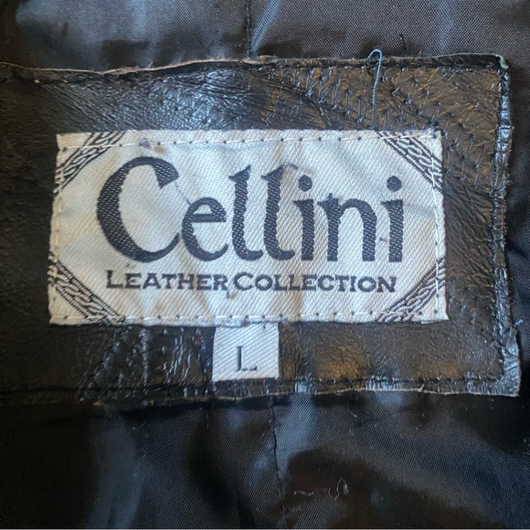 Y2K Cellini Leather Jacket - Picture 7 of 7